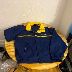Vtg Sunkist Windbreaker with retractable hood